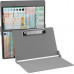 WhiteCoat Clipboard® Vertical - Black Medical Edition