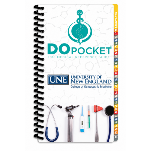 2018 UNE DO Pocket Medical Reference Guide (Spiral-Bound)